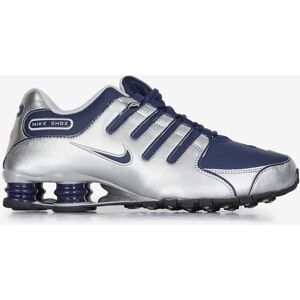 Schoenen Nike Shox Nz Zilver/marineblauw Heren 40 Schoenen Nike Shox Nz Zilver/marineblauw Heren 40