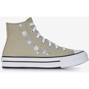 Schoenen Converse Chuck Taylor Eva Lift Hi Floral Khaki/wit Dames 37 Schoenen Converse Chuck Taylor Eva Lift Hi Floral Khaki/wit Dames 37