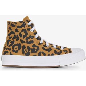 Schoenen Converse Chuck Taylor Eva Lift Hi Leopard Bruin/zwart Dames 37 Schoenen Converse Chuck Taylor Eva Lift Hi Leopard Bruin/zwart Dames 37
