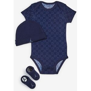 Schoenen Jordan 3 Pc Set Bodysuit Hat Bootie Monogram Ma Marineblauw Unisex 6-12mois Schoenen Jordan 3 Pc Set Bodysuit Hat Bootie Monogram Ma Marineblauw Unisex 6-12mois