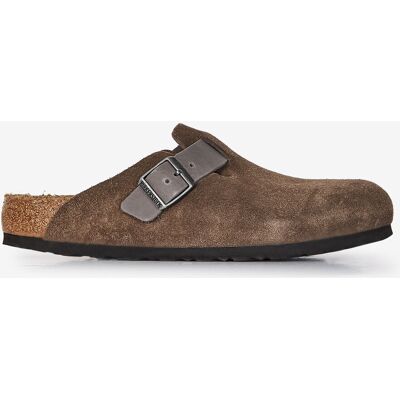 Schoenen Birkenstock Boston Mix Leather Dark Tea Beige Heren 41 Schoenen Birkenstock Boston Mix Leather Dark Tea Beige Heren 41