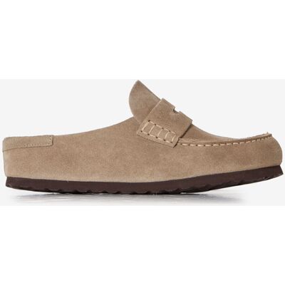 Schoenen Birkenstock Naples - Kinderen Taupe Dames 35 Schoenen Birkenstock Naples - Kinderen Taupe Dames 35