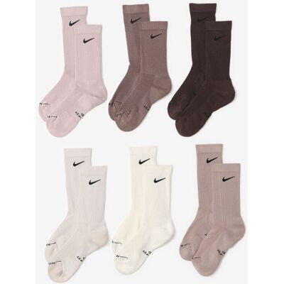 Nike Chaussettes X6 Crew Everyday Beige/bruin Heren 38/42 Nike Chaussettes X6 Crew Everyday Beige/bruin Heren 38/42
