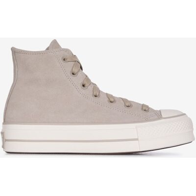 Schoenen Converse Chuck Taylor Lift Hi Suede Beige Dames 38 Schoenen Converse Chuck Taylor Lift Hi Suede Beige Dames 38