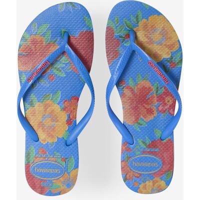 Schoenen Havaianas Slim Summer Bliss - Kinderen Blauw/roze Dames 35/36 Schoenen Havaianas Slim Summer Bliss - Kinderen Blauw/roze Dames 35/36