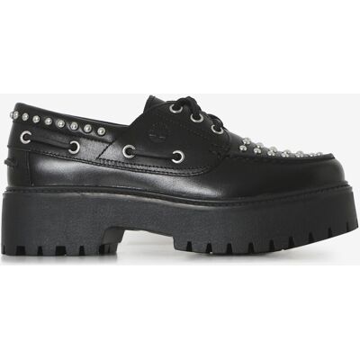 Schoenen Timberland Stone Street Boat Shoe Studs Zwart Dames 36 Schoenen Timberland Stone Street Boat Shoe Studs Zwart Dames 36