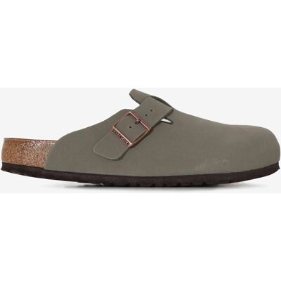 Schoenen Birkenstock Boston Birkoflor Stone Grijs Heren 41 Schoenen Birkenstock Boston Birkoflor Stone Grijs Heren 41