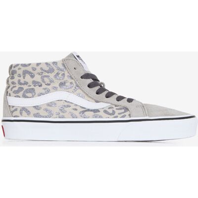Schoenen Vans Sk8-mid Leopard Beige/zilver Dames 38 Schoenen Vans Sk8-mid Leopard Beige/zilver Dames 38
