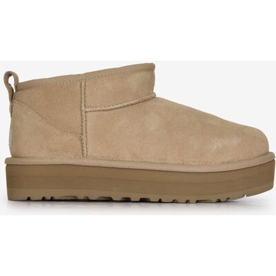 Schoenen Ugg Classic Ultra Mini Platform Beige Dames 38 Schoenen Ugg Classic Ultra Mini Platform Beige Dames 38
