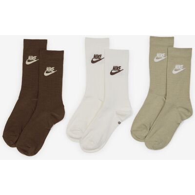 Nike Chaussettes X3 Crew Futura Colored - Kinderen Ecru/beige Heren 34/38 Nike Chaussettes X3 Crew Futura Colored - Kinderen Ecru/beige Heren 34/38