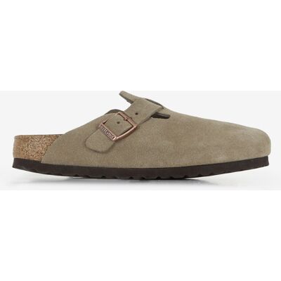 Schoenen Birkenstock Boston Suede Taupe - Kinderen Taupe Dames 35 Schoenen Birkenstock Boston Suede Taupe - Kinderen Taupe Dames 35
