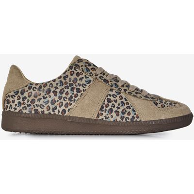 Schoenen Aigle Euro Trainer Leopard Bruin/beige Dames 36 Schoenen Aigle Euro Trainer Leopard Bruin/beige Dames 36