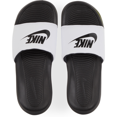 Slippers Nike Victori One Wit/zwart Heren 41 Slippers Nike Victori One Wit/zwart Heren 41