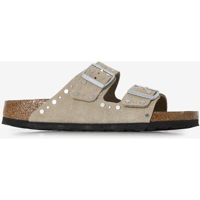 Schoenen Birkenstock Arizona Suede Rivet Taupe Dames 38 Schoenen Birkenstock Arizona Suede Rivet Taupe Dames 38