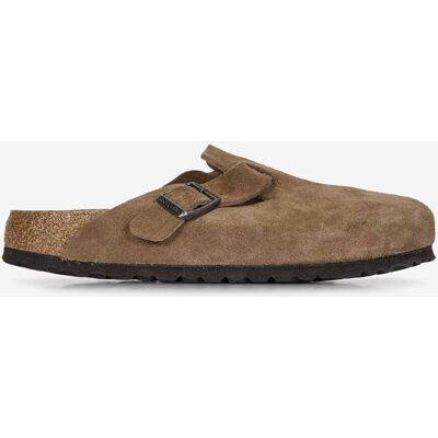 Schoenen Birkenstock Boston Suede Dark Tea Bruin Dames 39 Schoenen Birkenstock Boston Suede Dark Tea Bruin Dames 39
