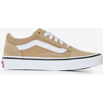 Schoenen Vans Old Skool - Kinderen Beige/wit Unisex 33 Schoenen Vans Old Skool - Kinderen Beige/wit Unisex 33
