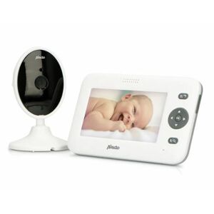 Alecto Babyfoon Met Camera En 4,3 Inch Kleurenscherm Wit DVM-140