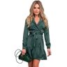 Nikkie Vivien Satin Jurk Green xxs Dames