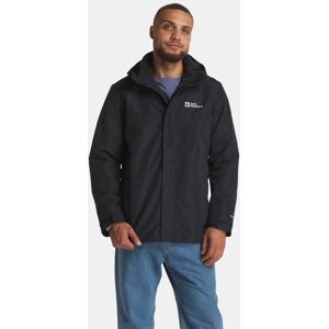 Jack Wolfskin Altenberg 3-In-1 Jas Zwart 3XL Jack Wolfskin Altenberg 3-In-1 Jas Zwart 3XL