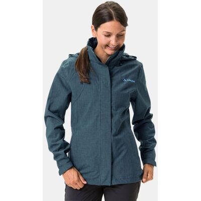 Vaude Rosemoor II Regenjas Blauw 38 Vaude Rosemoor II Regenjas Blauw 38
