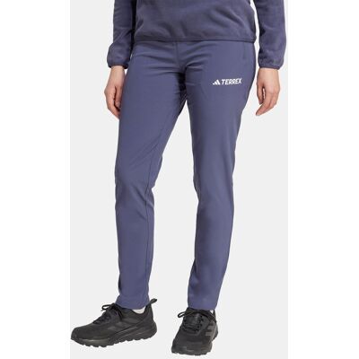 adidas Terrex Multi Essentials Stretch Broek Dames Blauw M adidas Terrex Multi Essentials Stretch Broek Dames Blauw M