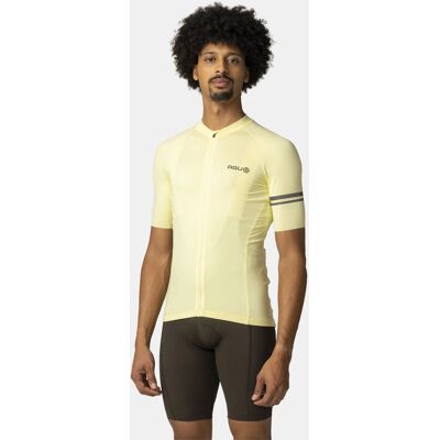 AGU Solid Jersey Fietsshirt Geel XL AGU Solid Jersey Fietsshirt Geel XL