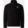 The North Face Glacier Fleece Kwartrits Tieners Zwart L