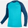 Endura Singletrack Cycling Long Sleeve Fietsshirt Blauw XL