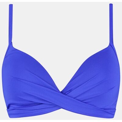 Beachlife Twist Bikini Top Dames Blauw 36C Beachlife Twist Bikini Top Dames Blauw 36C