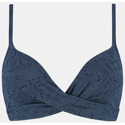 Beachlife Twist Bikini Top Dames Blauw 42B Beachlife Twist Bikini Top Dames Blauw 42B