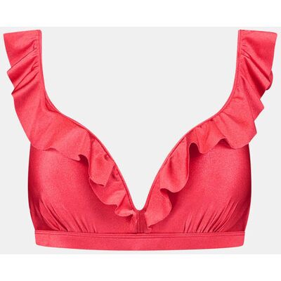 Beachlife 106D - Red Shine Padded Wired Top Bikini Top Dames Rood 42B Beachlife 106D - Red Shine Padded Wired Top Bikini Top Dames Rood 42B
