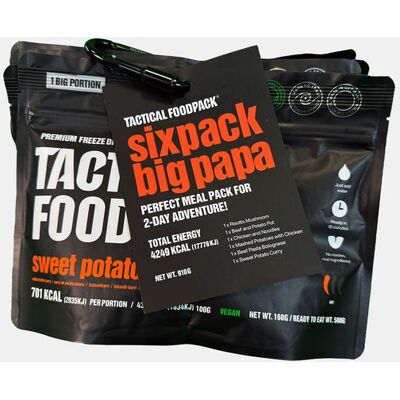 Tactical Foodpack Big Papa - Hoogcalorie Maaltijdset voor Buiten Tactical Foodpack Big Papa - Hoogcalorie Maaltijdset voor Buiten