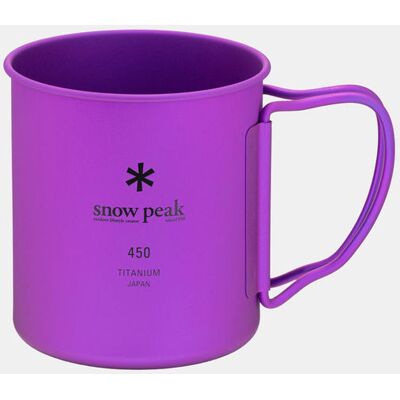 Snow Peak Ti-Single 450 Paarse Kop - Kop Snow Peak Ti-Single 450 Paarse Kop - Kop