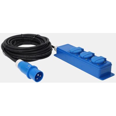 Haba Triple-Unit + Cee-Stekker + 10M. Npr 3X1.5Mm² Elektriciteitsaansluiting Assortiment One size Haba Triple-Unit + Cee-Stekker + 10M. Npr 3X1.5Mm² Elektriciteitsaansluiting Assortiment One size