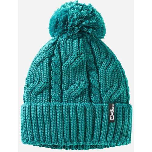 Jack Wolfskin Pompom Beanie Muts Groen One size