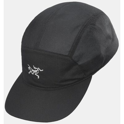 Arcteryx Arc'teryx Aerios 5 Panel Cap Pet Zwart L/XL Arcteryx Arc'teryx Aerios 5 Panel Cap Pet Zwart L/XL