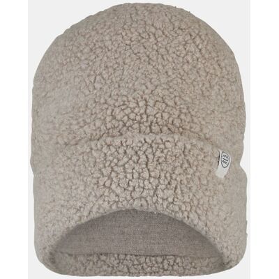 Buitenmens Teddy Wool Beanie Bruin S/M Buitenmens Teddy Wool Beanie Bruin S/M
