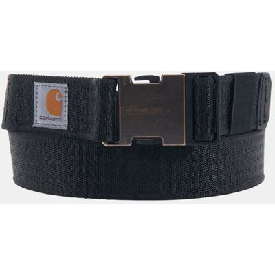 Carhartt Rugged Flex Nylon Webbing Riem Zwart L Carhartt Rugged Flex Nylon Webbing Riem Zwart L