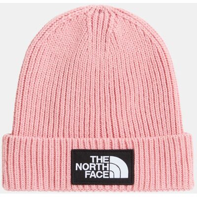 The North Face TNF Logo Box Cuffed Beanie Junior Roze One size The North Face TNF Logo Box Cuffed Beanie Junior Roze One size