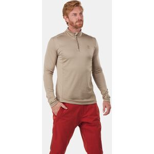 Protest Rewill 1/4 Zip Fleecetrui Bruin XXL Protest Rewill 1/4 Zip Fleecetrui Bruin XXL