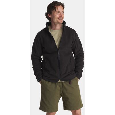 Didriksons Hans Fullzip Fleece Zwart M Didriksons Hans Fullzip Fleece Zwart M