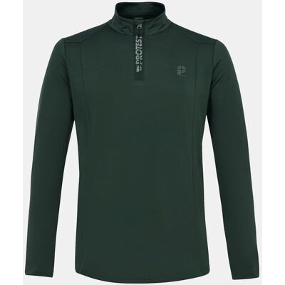 Protest Rewill 1/4 Zip Fleecetrui Groen S Protest Rewill 1/4 Zip Fleecetrui Groen S