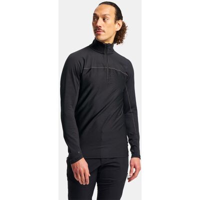 Tenson Txlite Base Half Zip Men Fleecetrui Zwart XXL Tenson Txlite Base Half Zip Men Fleecetrui Zwart XXL