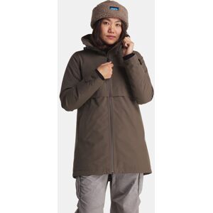 Didriksons Helle Parka 6 Gevoerde Jas Dames Bruin 36 Didriksons Helle Parka 6 Gevoerde Jas Dames Bruin 36