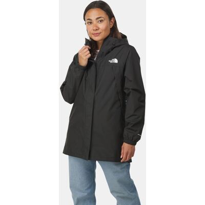 The North Face Antora Rain Parka - Refit Jas Dames Zwart S The North Face Antora Rain Parka - Refit Jas Dames Zwart S