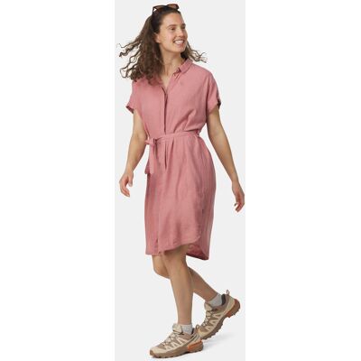 Fjällräven Övik Hemp Jurk Dames Roze S Fjällräven Övik Hemp Jurk Dames Roze S