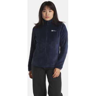 Jack Wolfskin Rotwand FZ Fleecevest Dames Blauw XS Jack Wolfskin Rotwand FZ Fleecevest Dames Blauw XS