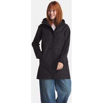 Jack Wolfskin Terraview 2L Coat Parka Dames Zwart XS Jack Wolfskin Terraview 2L Coat Parka Dames Zwart XS