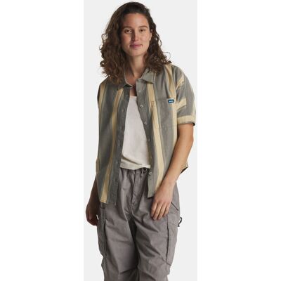 KAVU Fairhope Blouse Dames Bruin XL KAVU Fairhope Blouse Dames Bruin XL