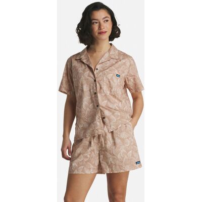 KAVU Cedar Springs Shirt Dames Roze S KAVU Cedar Springs Shirt Dames Roze S
